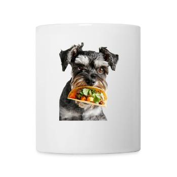 Schnauzer nain - Mug blanc - blanc - Devant