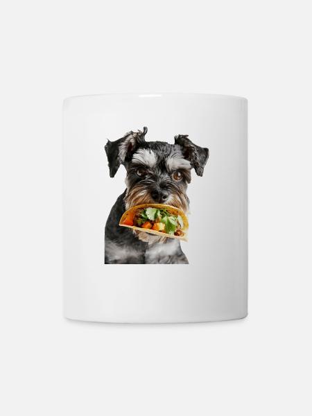 Schnauzer nain - Mug blanc - blanc