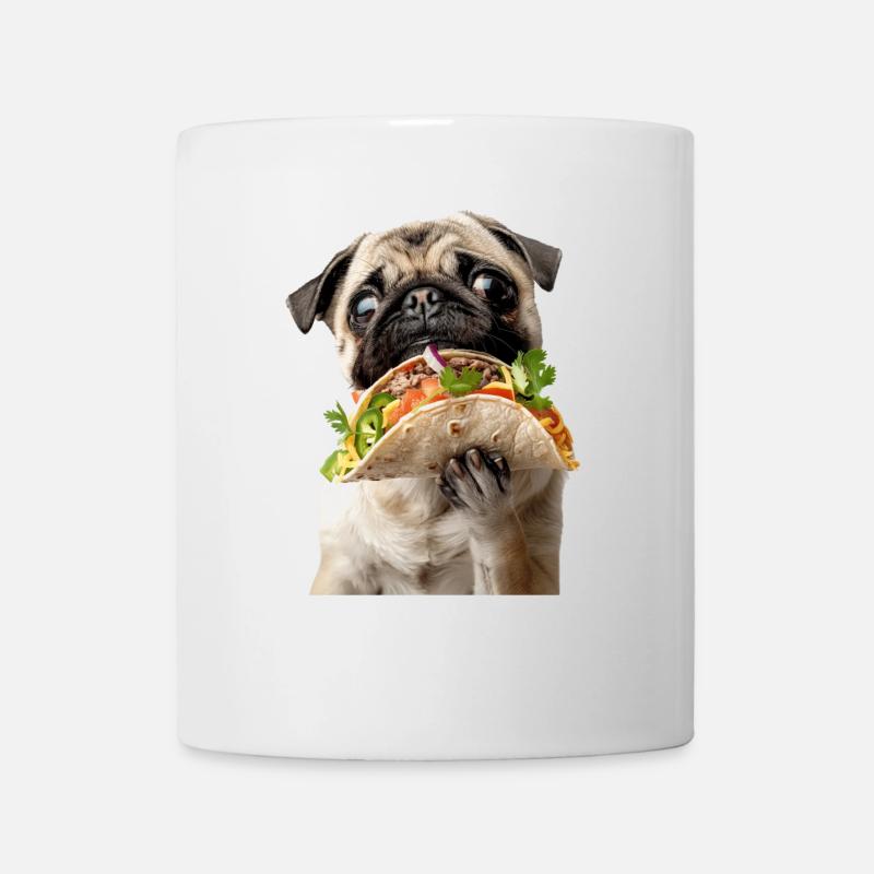 Pug - Tasse - Weiß