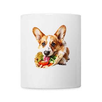 Corgi gallois de Pembroke - Mug blanc - blanc - Devant