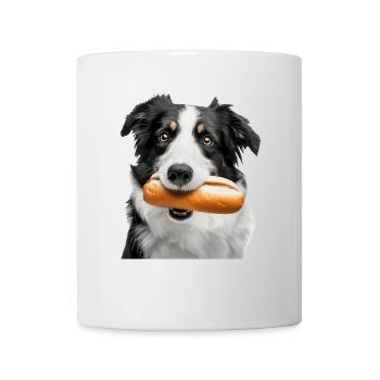 Border Collie - Mug blanc - blanc - Devant