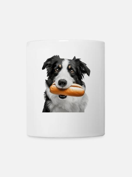 Border Collie - Tasse - Weiß