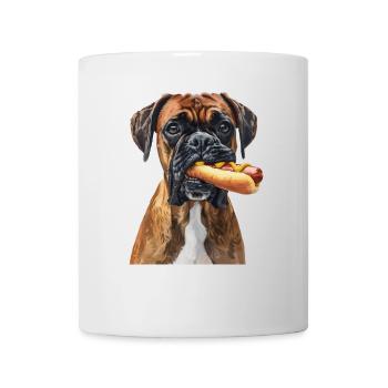 Boxeur - Mug blanc - blanc - Devant