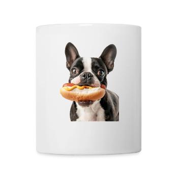 Boston Terrier - Mug - white - Front