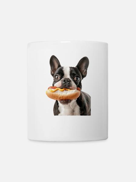 Boston Terrier - Tasse - Weiß