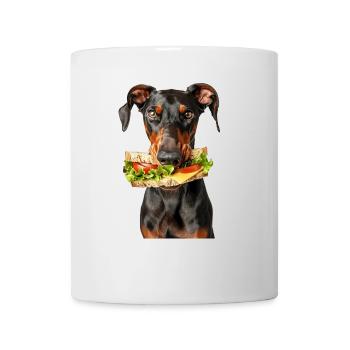 Dobermann - Tasse - Weiß - Vorne