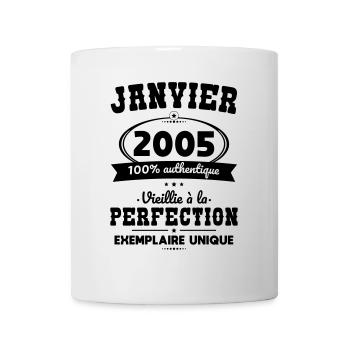 20th Anniversary - January 2005 Perfection - Mug - white - Front
