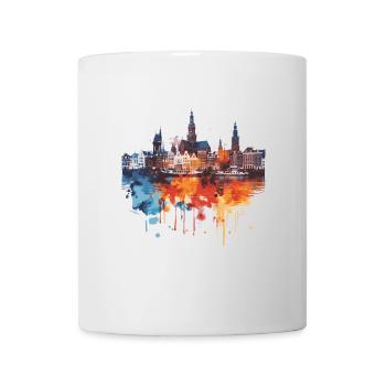 Land van Cuijk - Mug blanc - blanc - Devant