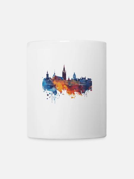 Leiden - Tasse - Weiß