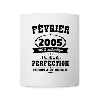 20th Anniversary - February 2005 Perfection - Mug - white - Front
