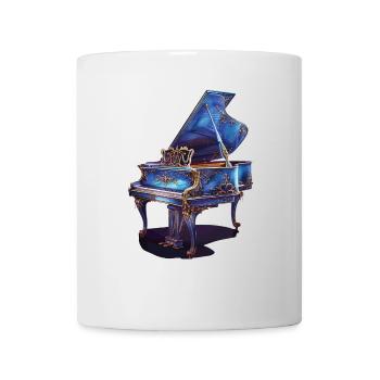 Piano - Mug blanc - blanc - Devant