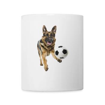 Deutscher Schäferhund - Tasse - Weiß - Vorne