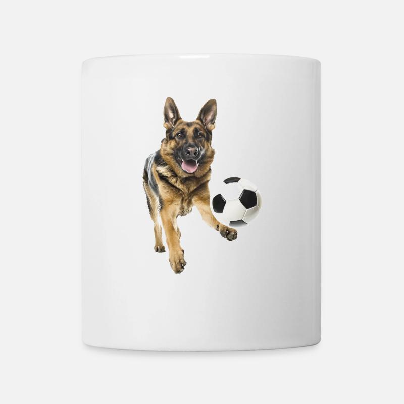 Deutscher Schäferhund - Tasse - Weiß