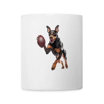 Dobermann - Tasse - Weiß - Vorne