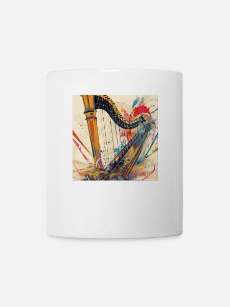 Harpe - Mug blanc - blanc