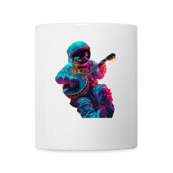 Astronaut Banjo - Tasse - Weiß - Vorne