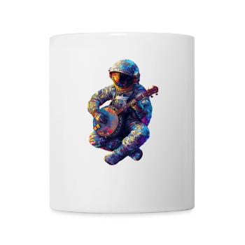 Astronaut Banjo - Tasse - Weiß - Vorne