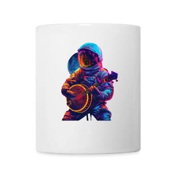 Astronaut Banjo - Tasse - Weiß - Vorne