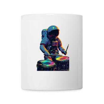 Astronaut Drums - Mug - white - Front