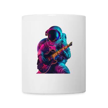 Guitare astronaute - Mug blanc - blanc - Devant