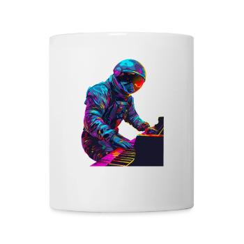 Astronaut Piano - Mug - white - Front