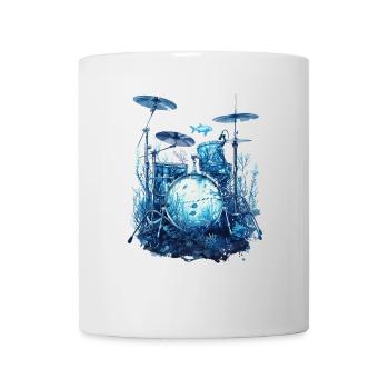 Fish Drums - Mug - white - Front