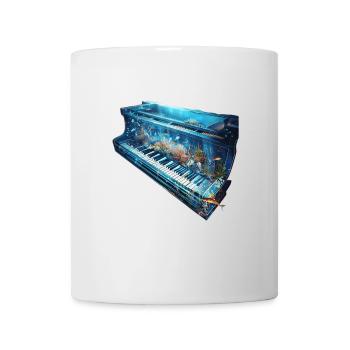 Fish Piano - Mug - white - Front