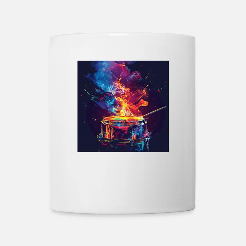 Percussion - Mug blanc - blanc