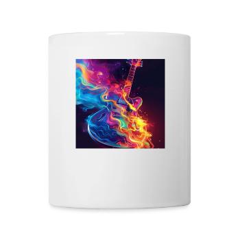 Guitare - Mug blanc - blanc - Devant