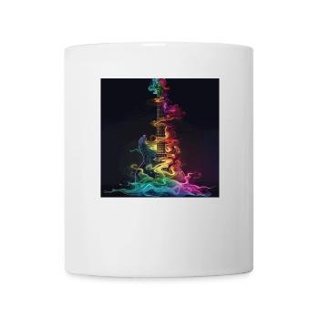 Guitare - Mug blanc - blanc - Devant
