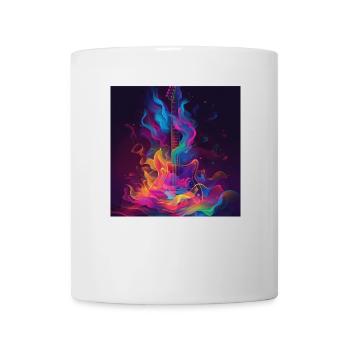 Guitare - Mug blanc - blanc - Devant