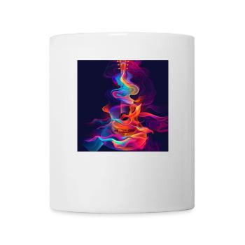 Guitare - Mug blanc - blanc - Devant