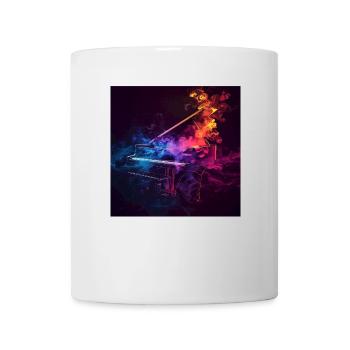 Piano - Mug blanc - blanc - Devant
