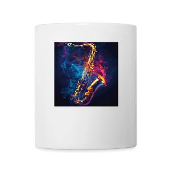 Saxophone - Mug - white - Front