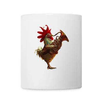 Rooster Tuba - Mug - white - Front