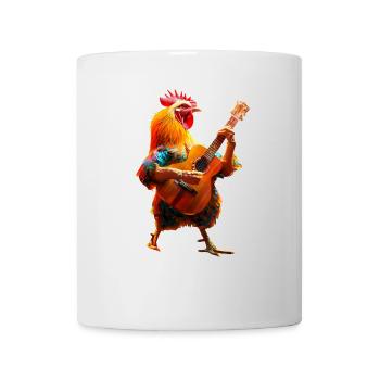 Hahn Ukulele - Tasse - Weiß - Vorne