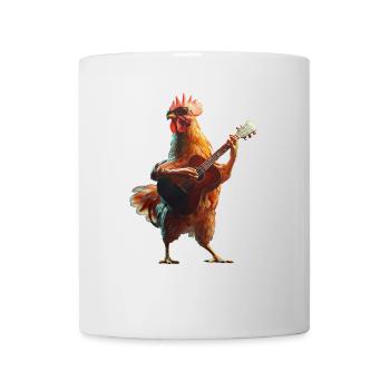 Hahn Ukulele - Tasse - Weiß - Vorne