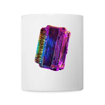 Akkordeon - Tasse - Weiß - Vorne