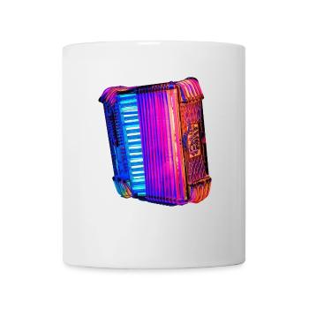 Akkordeon - Tasse - Weiß - Vorne