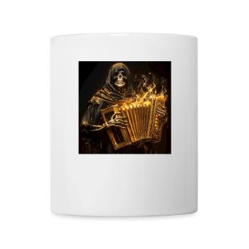 Akkordeon - Tasse - Weiß - Vorne