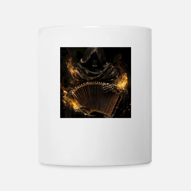 Akkordeon - Tasse - Weiß