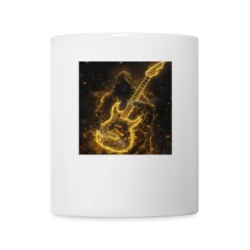 Gitarre - Tasse - Weiß - Vorne
