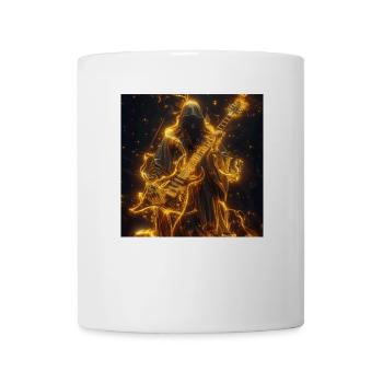 Gitarre - Tasse - Weiß - Vorne
