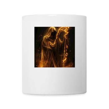 Harfe - Tasse - Weiß - Vorne