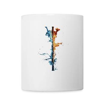 Querflöte - Tasse - Weiß - Vorne