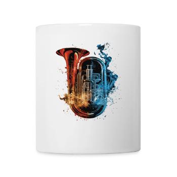 Tuba - Tasse - Weiß - Vorne