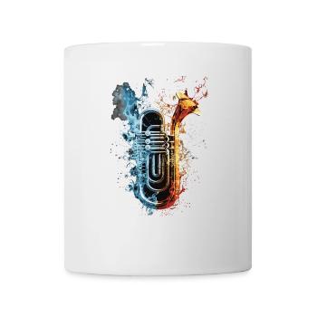 Tuba - Tasse - Weiß - Vorne