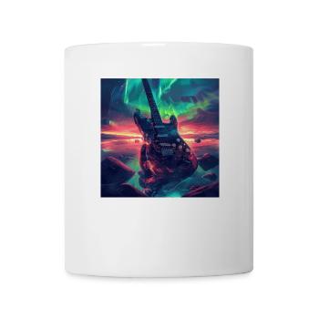 Gitarre - Tasse - Weiß - Vorne