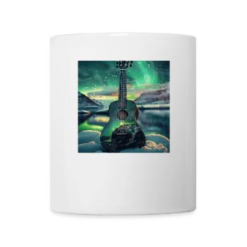 Ukulele - Tasse - Weiß - Vorne