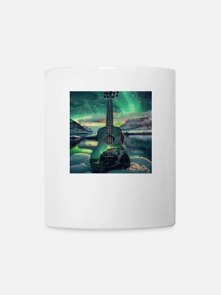 Ukulele - Tasse - Weiß